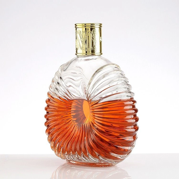 Rich Brandy glass bottle