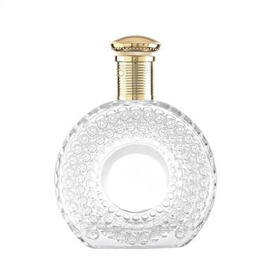 Botella de vidrio de brandy de cristal