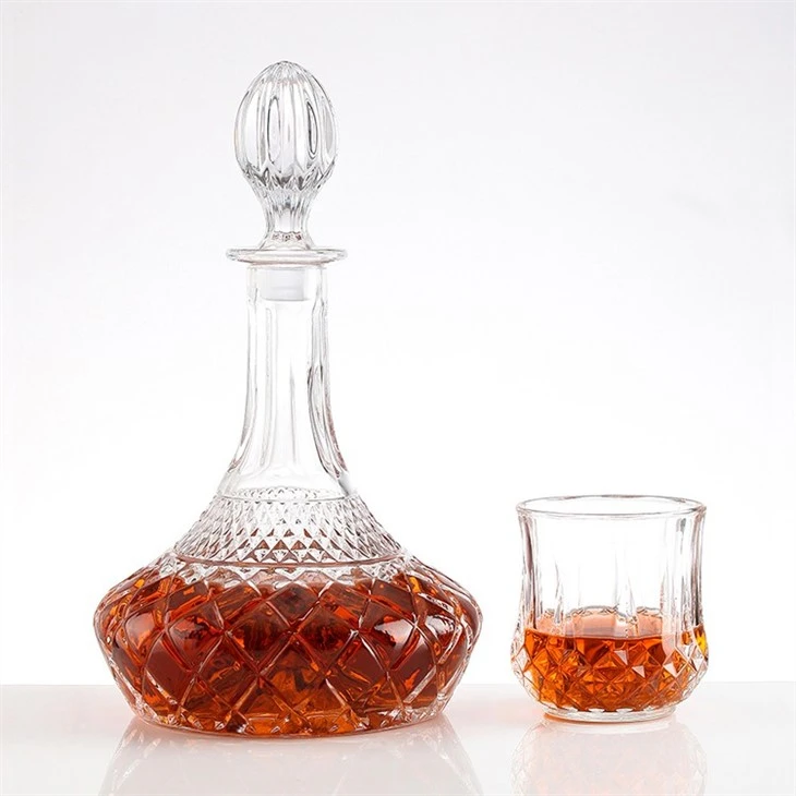 750ml Crystal Liquor Containers