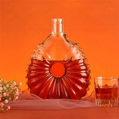 Botella Xo redonda de diseño personalizado de 500 ml